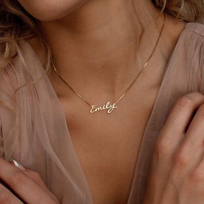 Signature Name Necklace